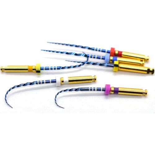 Dental Endo Rotary Files DENCO Super Files III Niti Heat Activation For Root Canal Files Preparation Engine Use Niti