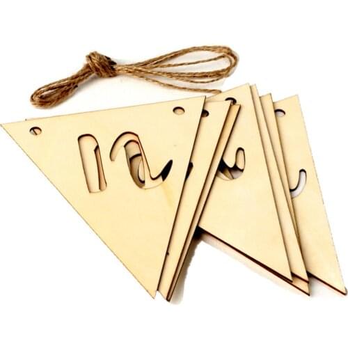 Eid Ramadan Mubarak Wooden Decorations Home Hanging Crafts Pedant Holiday Supplies