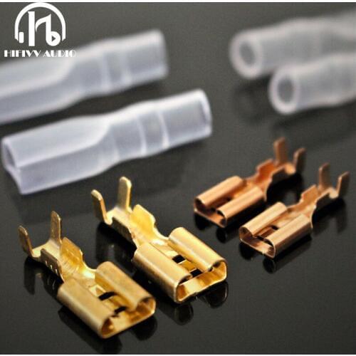 Hifivv audio hifi amplifier welding insert 6.3mm Connector PCB welding inserting Circuit board a lot of 20pcs