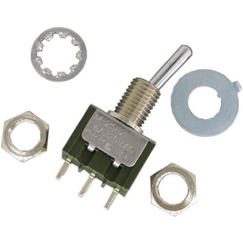 M-2012 M2012SS4W01 SPDT On-On NKK switch 6A Toggle switch