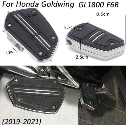Motorcycle Accessories Driver Pedals For Honda Goldwing Tour DCT Airbag 1800 F6B GL1800 2018 2019 2020 2021