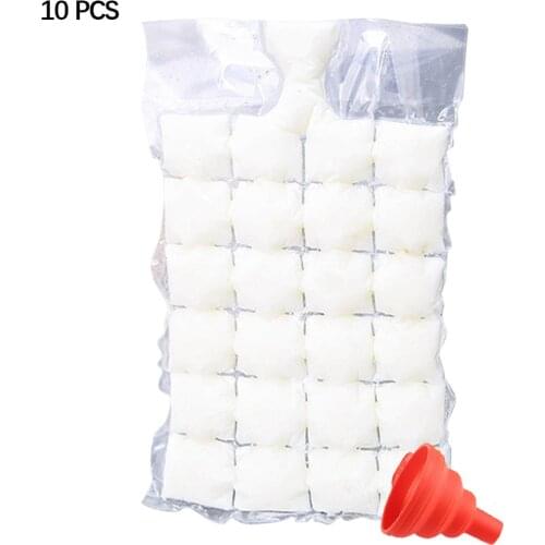 Set of 20 Ice Cube Making Bags Freezing Maker Cocktail Wine Homemade Stocks