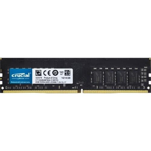 Cruclal DDR3 DDR4 2G 4GB 8GB 16GB 32GB PC3 1333 1600 1866 2133 PC4 2400 2666 3200 Memory Desktop Memoria ram ddr4 DIMM ddr3 ram