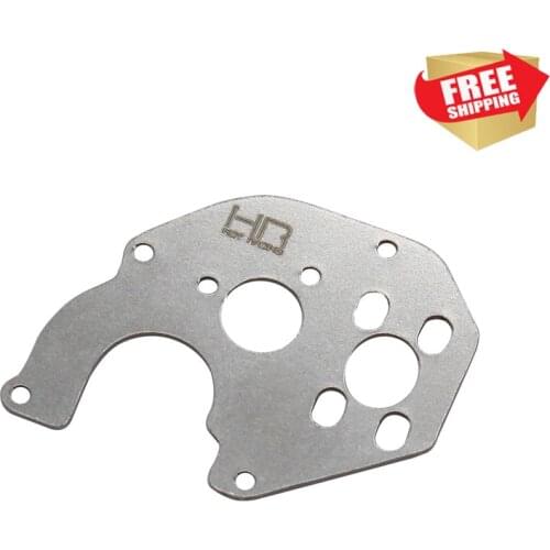 RC Radio control car HR Stainless Steel Modify motor plate for Axial SCX24 90081C10 option upgrade parts