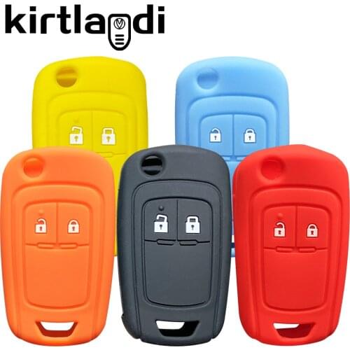 Silicone Key Case Keychain Holder for Opel Astra J Corsa D Zafira C Mokka Insignia A Cascada Karl Adam Meriva Remote Key Cover