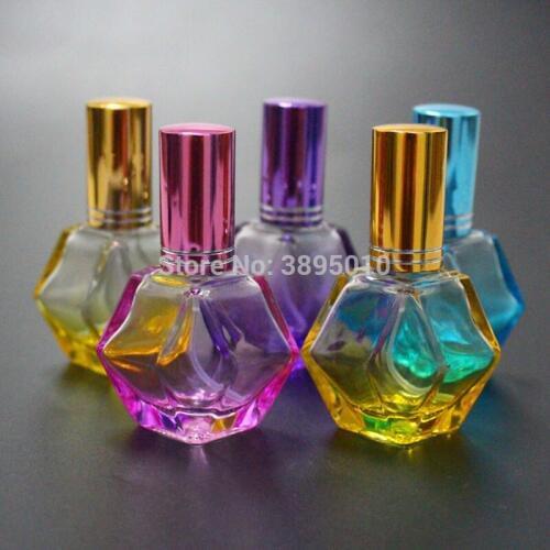 10ml Glass Spray Bottle Refillable Glass Perfume Bottle Empty Fragrance Bottles Portable Perfume Packaging Bottle F426