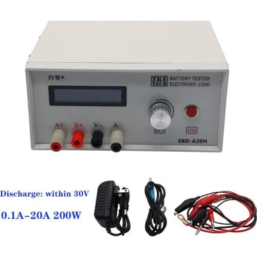 EBD-A20H Electronic Load Battery Capacity Power Supply Charging Head Tester Discharging Equipment Discharge Meter Instrument