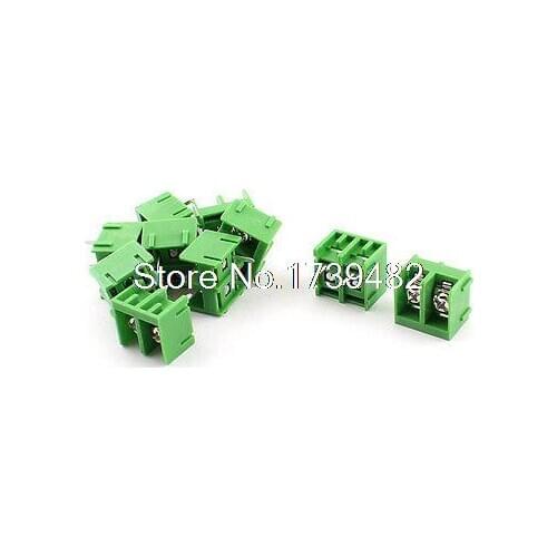 10 Pcs HB9500-2P 2 Position 2Pin 9.5mm Screw Terminal Barrier Blocks 300V 30A