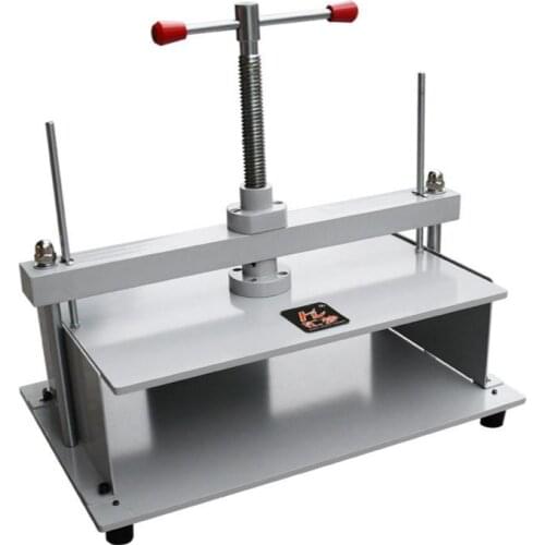 A3 A4 A5 Size Double Guide Shaft Manual Flat Paper Press Machine for Photo Books, Invoices, Checks, Booklets, Nipping Machine