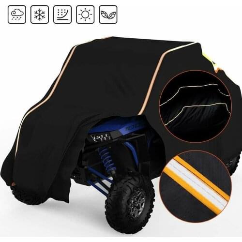 Sun Shade Storage Cover UTV Cover Side-by-Side SxS Vehicle Waterprooof for Polaris RZR XP /4 1000 900XC