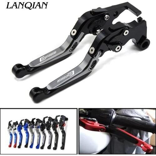 CNC Motorcycle Clutch Brake Lever Foldable Extendable Adjustable Aluminum Levers For BMW C650Sport C650 Sport 2015 2016 2017