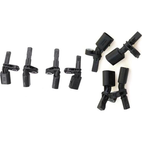 4x Speed Sensor for Golf MK5 MK6 Passat B6 B7 EOS TT A3 S3 Q3 & 4x ABS Wheel Speed Sensor for A2 6R 6C 9N WHT003860