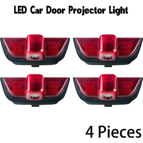 For Mercedes Benz AMG C Class W204 C200 C230 C260 LED Car Door Ghost Light Emblem Laser Project Welcome Lamp Courtesy Luces