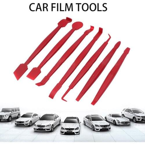 7Pcs/Set Auto Film Trimming Tool Car Vinyl Wrap Tool Film Squeegee Edge Scraper Tools Car Film Trimming Tool Car Accessories