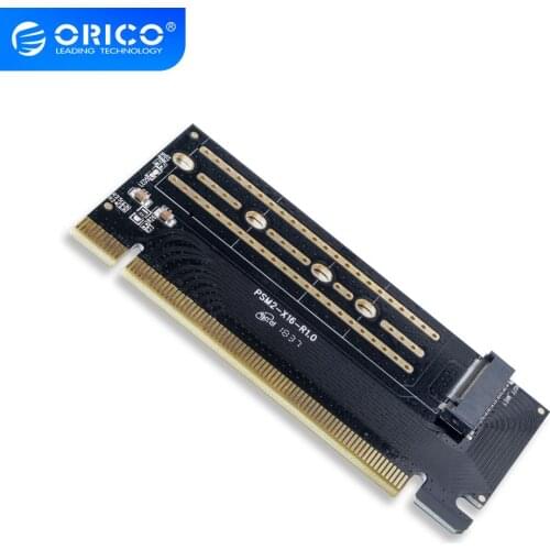 ORICO PCI-E Express M.2 M-key Interface SSD M.2 NVME to PCI-E 3.0 X16 Gen3 Convert Card Support 2230-2280 Size Super Speed Card