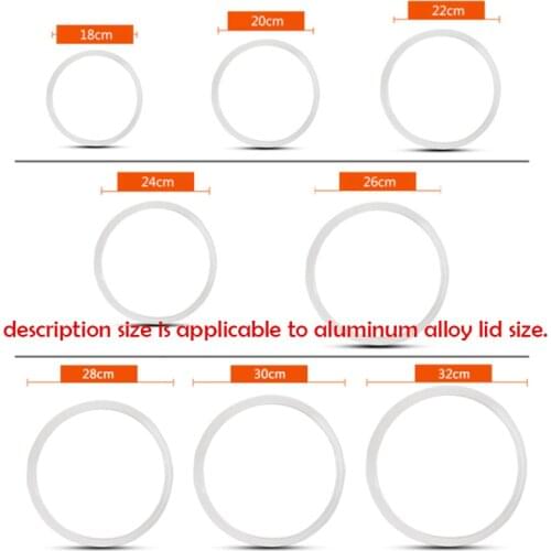 Silicone Sealing Ring Gasket Replacement Heat Resistant For Kitchen Pressure Cooker Tools SP99