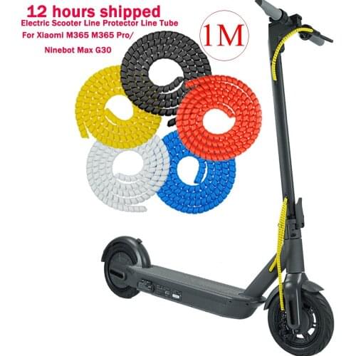 1M Electric Scooter Line Protector Line Tube for Ninebot Max G30 Line for Xiaomi Mijia M365 M365 Pro Scooter Accessories