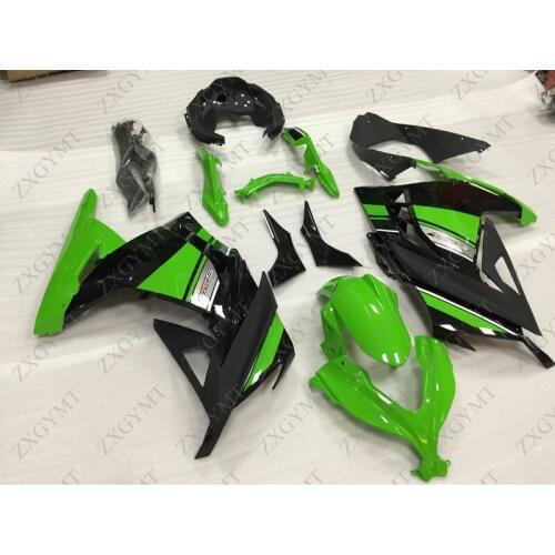 Fairing for Kawasaki Zx300r 2013 - 2015 Green Black Fairing Kits EX300 2014 Full Body Kits EX300 13 14