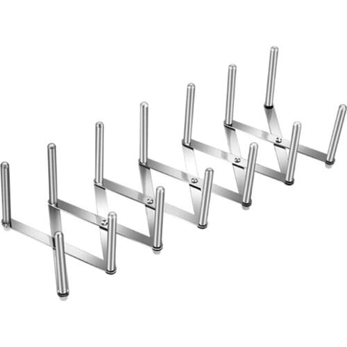 Pot Support Stand Holder Stainless Steel Lid Holder Barbecue Rib Oven Rack