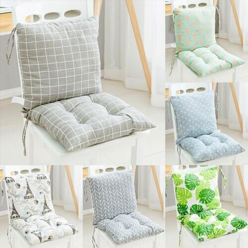 Hot Home Cotton Chair Cushion Sofa Cotton Thick Cushion Bedroom Warm Dining Chair Printed Cushions Chair Home Decorative Cushion