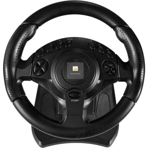 Factory 270-degree steering angle all in one racing car game steering wheel
