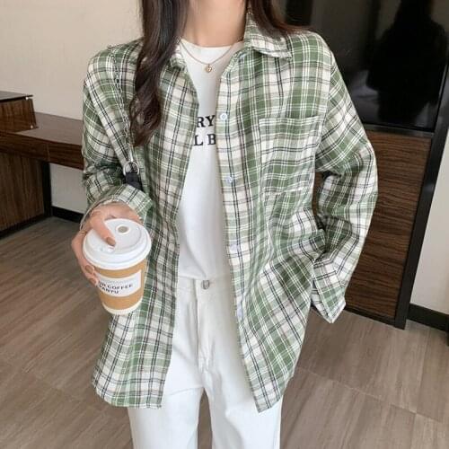 TaoYione Women's Plaid Shirts