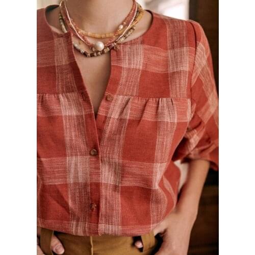 TSDFC Women's Plaid Shirts