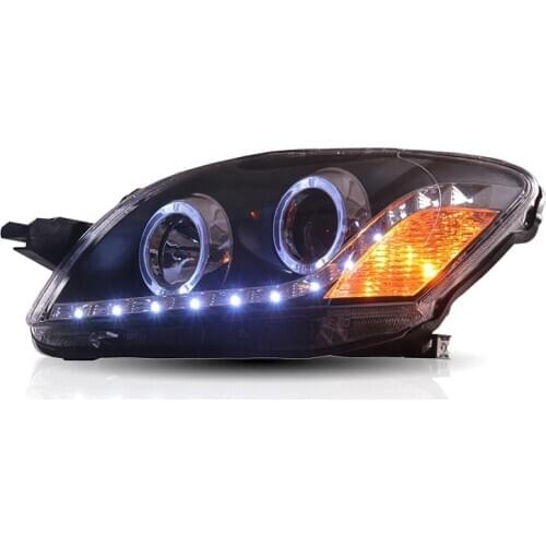 VLAND factory manufacturer 2th Gen Belta Yaris SedanXP90 headlight 2008-2013 led head lamp for toyota vios