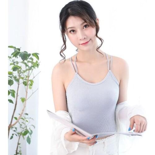 Womens Intimates Bra Solid Color Hollow Out Vest Underwear Back Straps Comfortable Breathable Ladies Bras