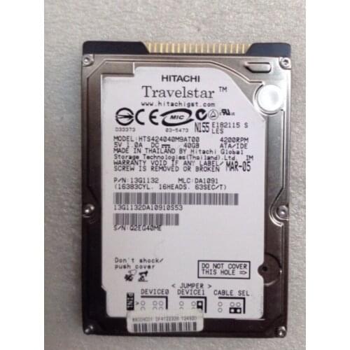 1PC Used HITACHI HTS424040M9AT00 free shipping