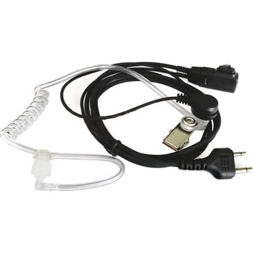 10x Acoustic Covert Air Tube Earpiece Headset PTT For ICOM IC-F3GS IC-F4GS IC-F4S IC-F11 IC-F21 IC-F31 IC-V8 Radio Walkie Talkie