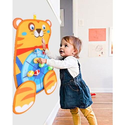 2021Children Throw Sticky Ball Dartboard Target Ball Game Family Sport Game Party Outdoor Sports Baby Indoor Sucker Ball Toys