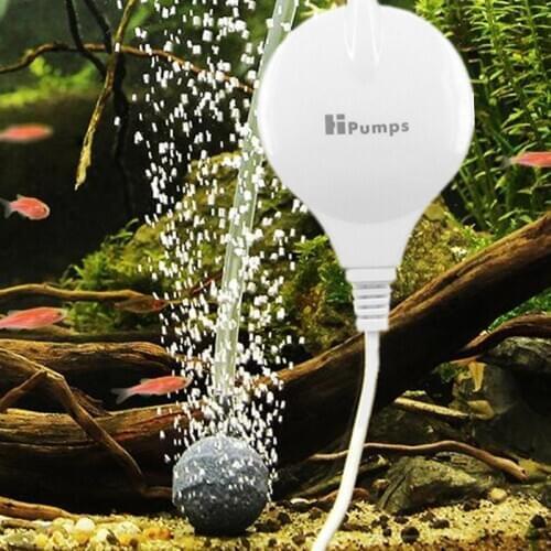 220-240V Nano Aquarium Air Pump Mini Air Compressor Super Silent Fish Tank Oxygen Pump Aquarium Accessories