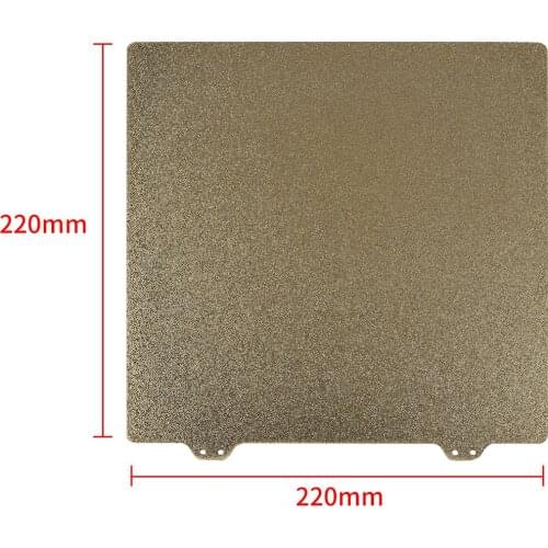 220mm 3D Printer Steel Sheet Heat Bed w/Magnetic Sticker for wanhao for Robo