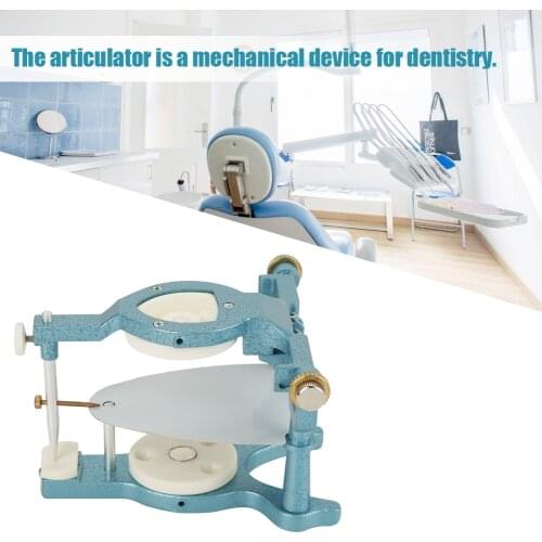 9 In 1 Dental Lab Large Size Full Mouth Adjustable Magnetic Articulator Equipment Easy To Mount Remove Most Size Full Model Cast