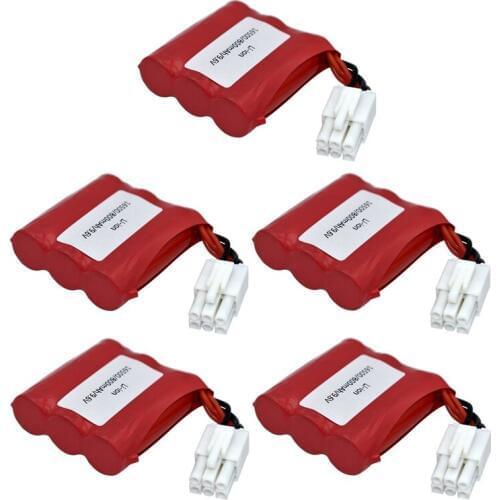 9116 New Models 800mAh 9.6V Li-ion battery for 9115 9116 S911 S912 RC Truck RC car battery 9.6v Rechargeable battery 5pcs/sets