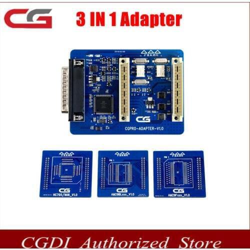 HC705/908 AM29FXXX AM29Blxxx 3 in 1 ADAPTER For CG PRO 9S12 Key Programmer Used to do 8pin chip and NEC/ Renesas series chip