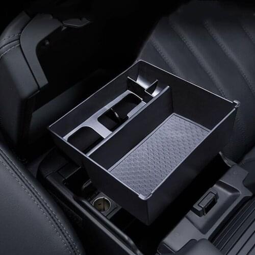 Anti-slip Car Armrest Storage Box Glove Box Organizer Center Console Tray For Mazda 6 Atenza 2019 2020