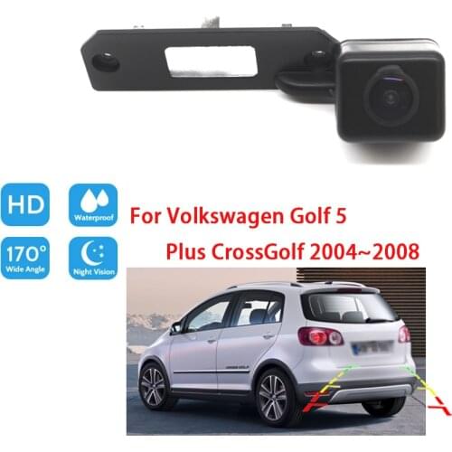 Car Rear View Camera For Volkswagen Golf 5 Plus CrossGolf 2004 2005 2006 2007 2008 Night Vision Full HD CCD Back up Camera