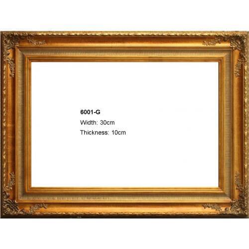 Europe outside wood frame for painting frames home wall art decoration