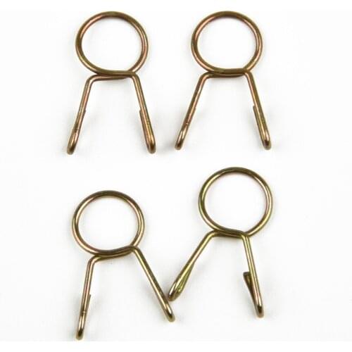 Lawn Mower Gasoline Filter Motorcycle Quad + Clamps + Hoses ATV For Moped Scooter