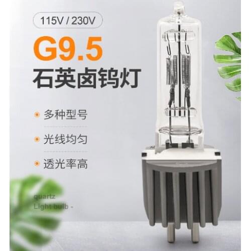 ETC Stage Soft Spot Zoom Halogen Light Source Auto Show Film and Television Imaging Bulb Quartz Halogen Bulb