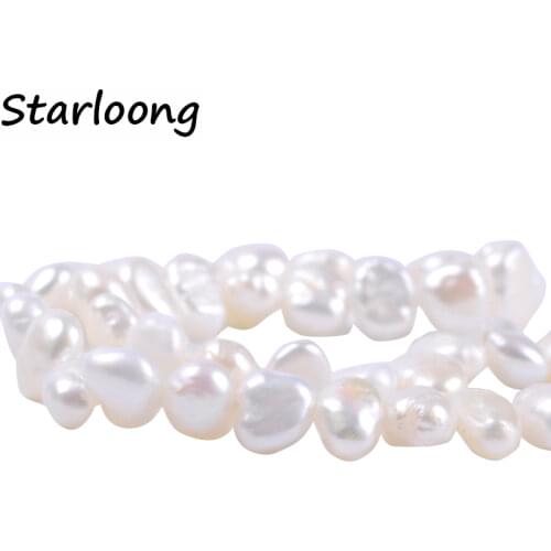 1pack/lot 4-5mm A quality white round irregular Natural freshwater Pearl Loose Beads DIY for Jewelry bracelet necklace