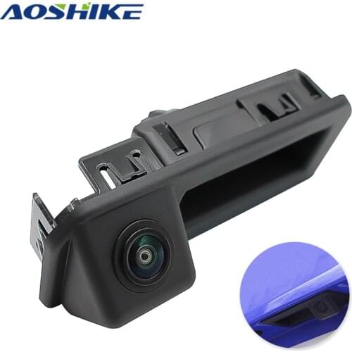 AOSHIKE HD Fisheye Lens Car Rear View Camera 1280*720P 140 Degree Reverse Backup Camera for VW Skoda Audi A3 A4L