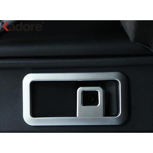 For Jaguar F-PACE 2016 2017 2018 ABS Matte Rear Trunk Luggage Boot Hook Pothook Cover Tail Gate Interior Accessories Car Styling