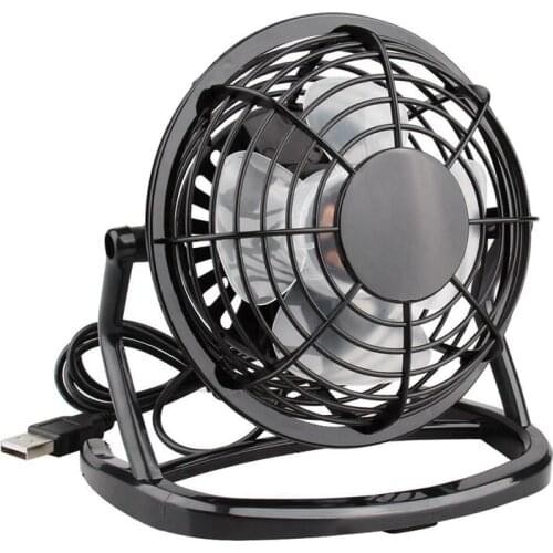 Mini USB Desktop Fan Office Personal Fan Portable Summer Cooling Fan with 360 Rotation