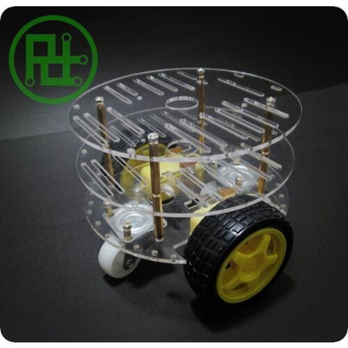 Smart Car Chassis Kits with Speed Encoder Robot assemble kits ROBOT DIY