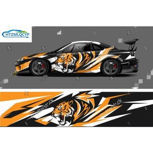 Car wrap decal and sticker car exterior decoration racing sticker personalized custom graffiti creative car sticker