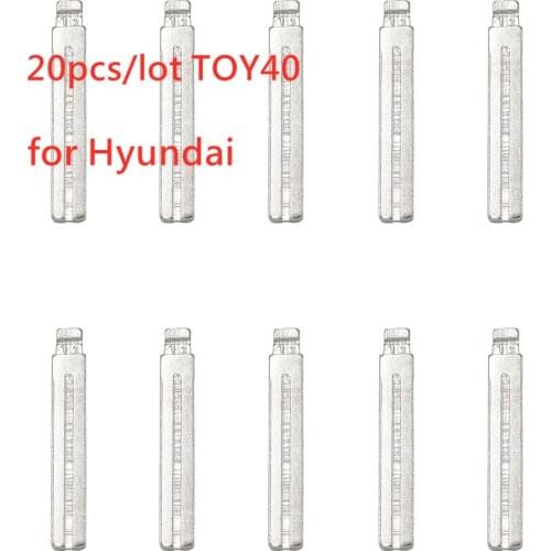 20pcs/lot toy40 KD Flip Key for Kia K2 K5 for Hyundai Verna I30 IX35 Sonata Elantra