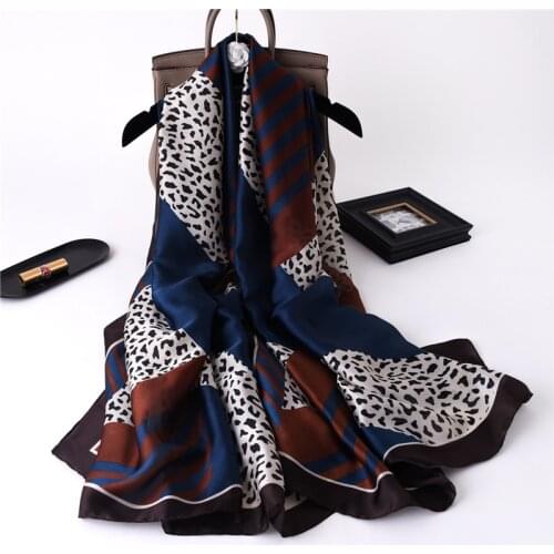 Silk Scarf/scarves Hijab Women Fashion Spring Summer Foulard Pashmina Scarves Headscarf Shawls Wrap Female Accessories